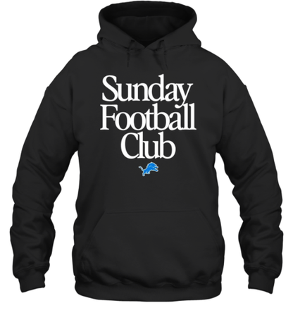 Discover the hottest Detroit Lions Sunday Football Club T-Shirt