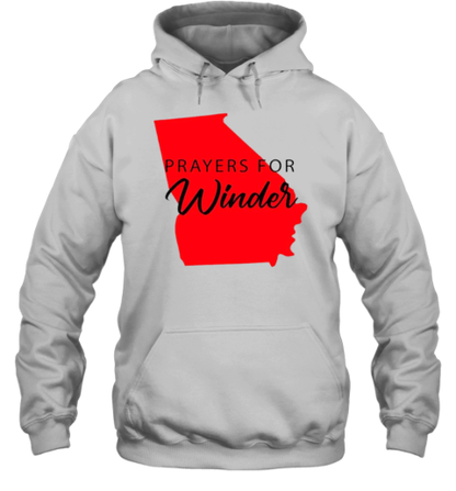 Winder Strong Prayers For Winder Map T-Shirt