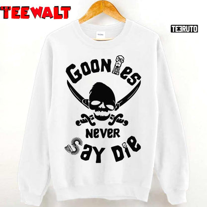 Goonies Never Say Die Sloth Skull Unisex T-Shirt