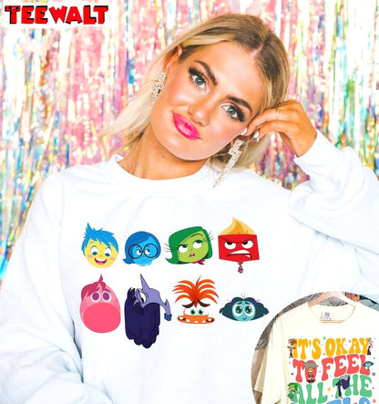 Teacher Speech Therapy Sweatshirt , Trendy It's Okay To Feel All The Feels