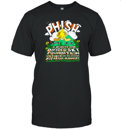 Phish Oct 25 27 2024 MVP Arena In Albany NY T-Shirt