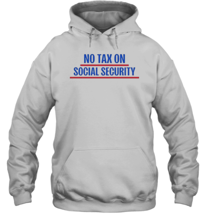 NO TAX ON SOCIAL SECURITY TRUMP VANCE 2024 T-Shirt