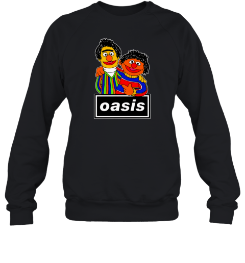 Bert And Ernie Oasis Band T-Shirt