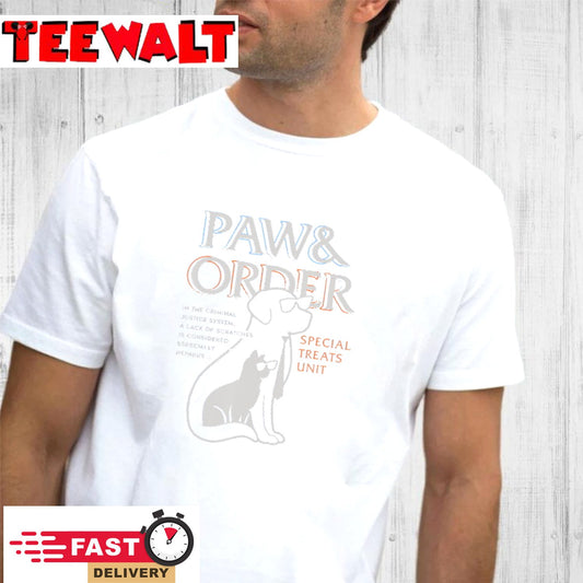 Paw and Order Special Feline Unit Pets Training Dog And Cat T-Shirt