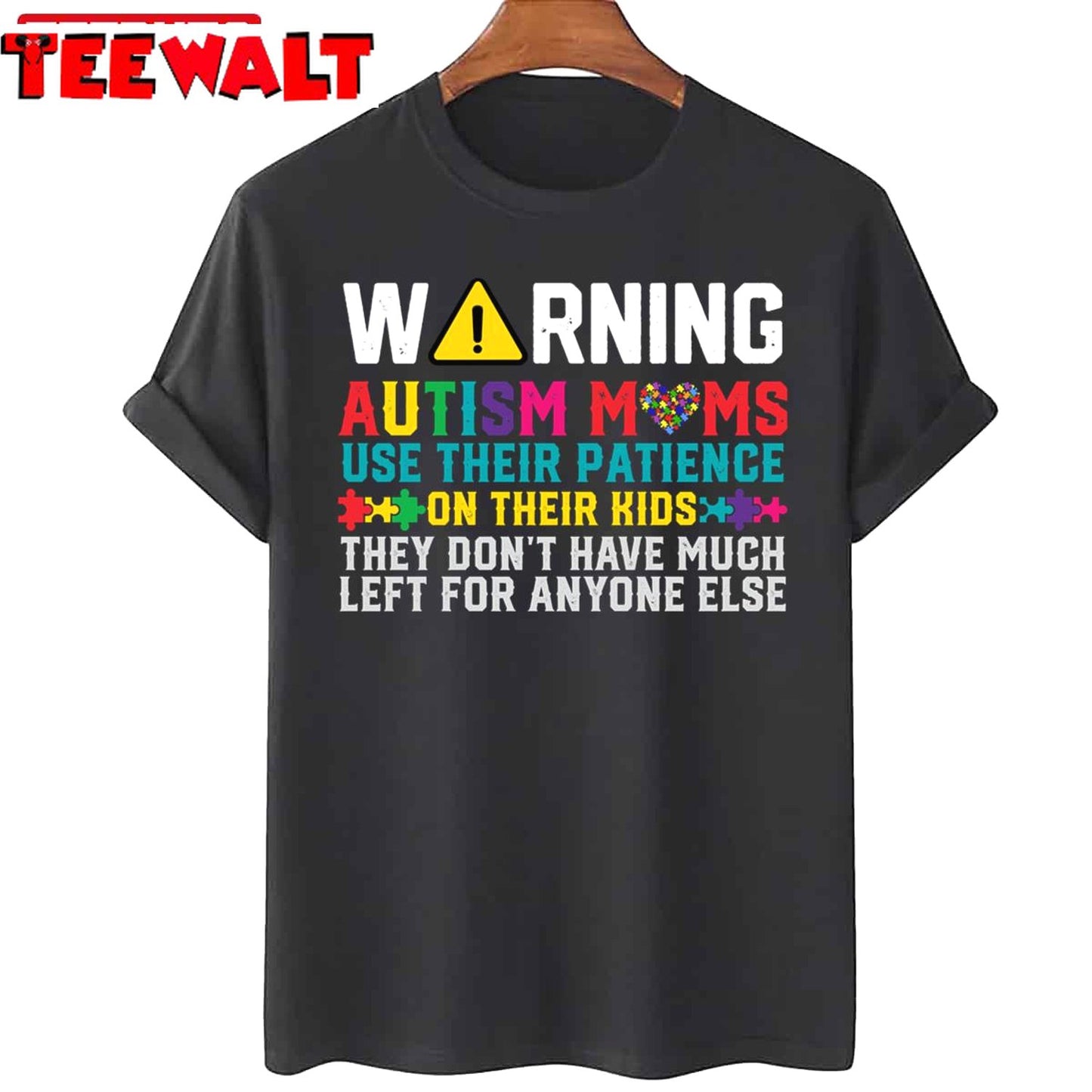 Warning Autism Momawareness Day Unisex Sweatshirt