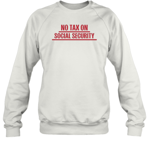 No Tax On Social Security Trump Vance T T-Shirt