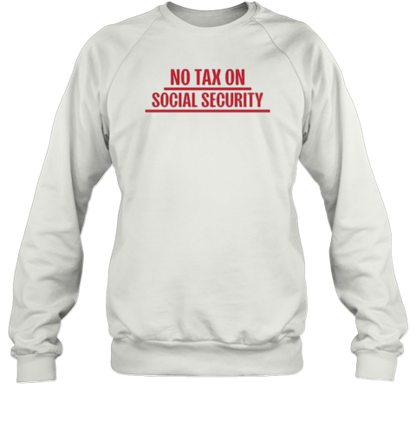 No Tax On Social Security Trump Vance T T-Shirt