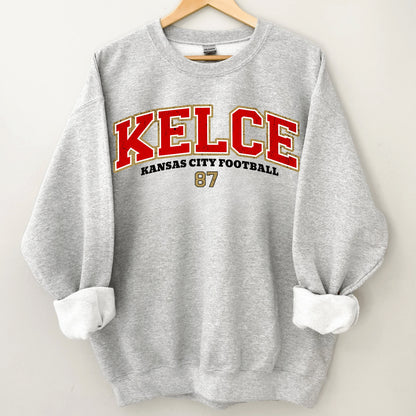 Travis Kelce Football Sweatshirt - Kansas City Football Era Shirt