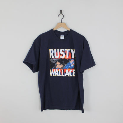 Rusty Wallace Nascar Miller Lite Racing Tee