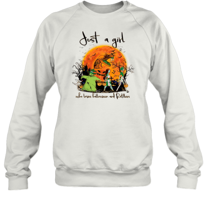 Just A Girl Who Love Halloween And Florida A T-Shirt