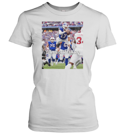 Almost Friday Hurdle Buffalo Bills T-Shirt