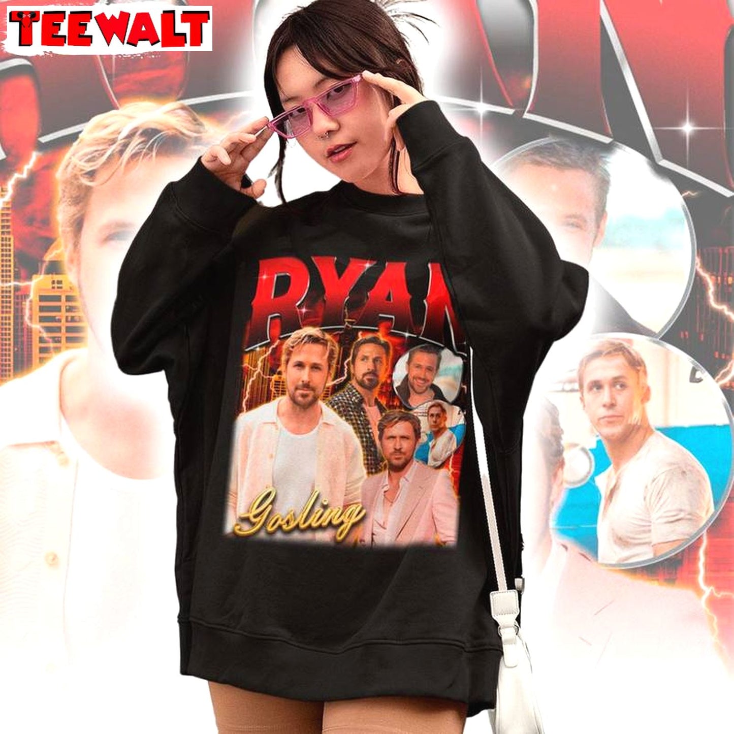 Comfort Ryan Gosling Shirt, New Rare Cool Fan Art Sweat