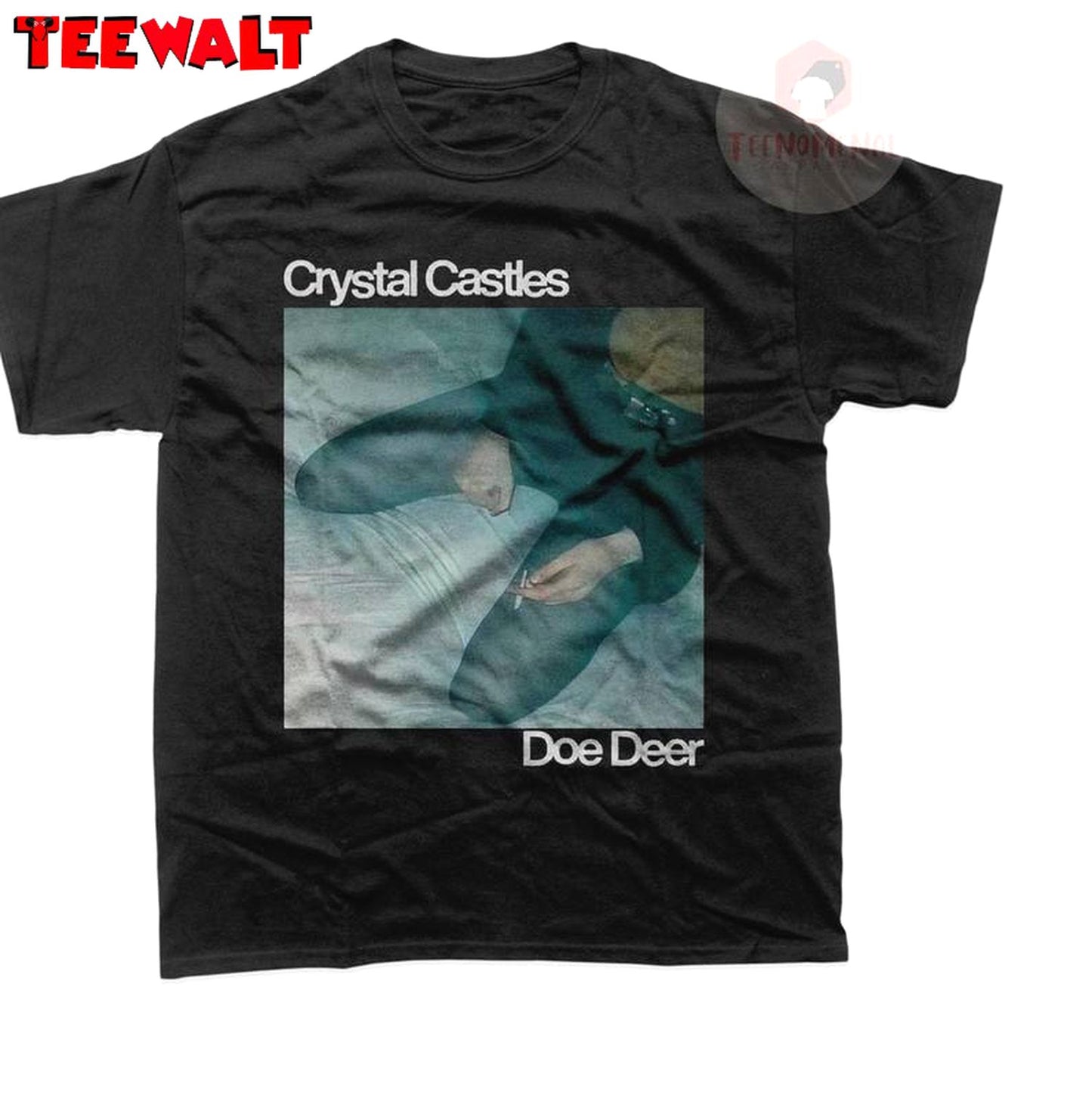 Cool Design Doe Deer Song Crewneck, Creative Crystal Castles