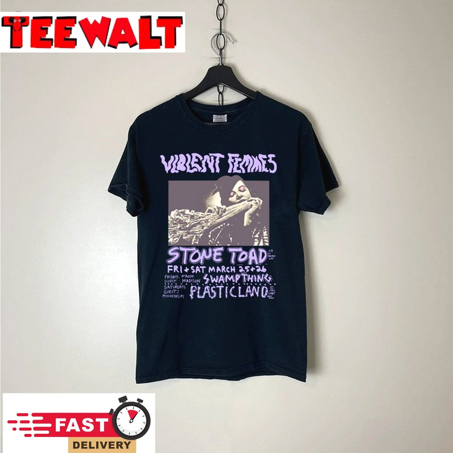 Violent Femmes at Stone Toad 1983 Tour We Can Do Anything T Shirt