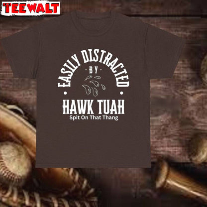 Viral Video Fun And Bold Statement Long Sleeve , Hawk Tuah Spit On That Thang