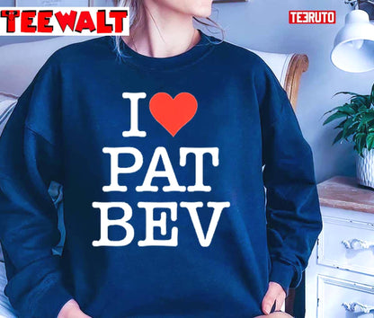 I Love Pat Bev Unisex T-Shirt