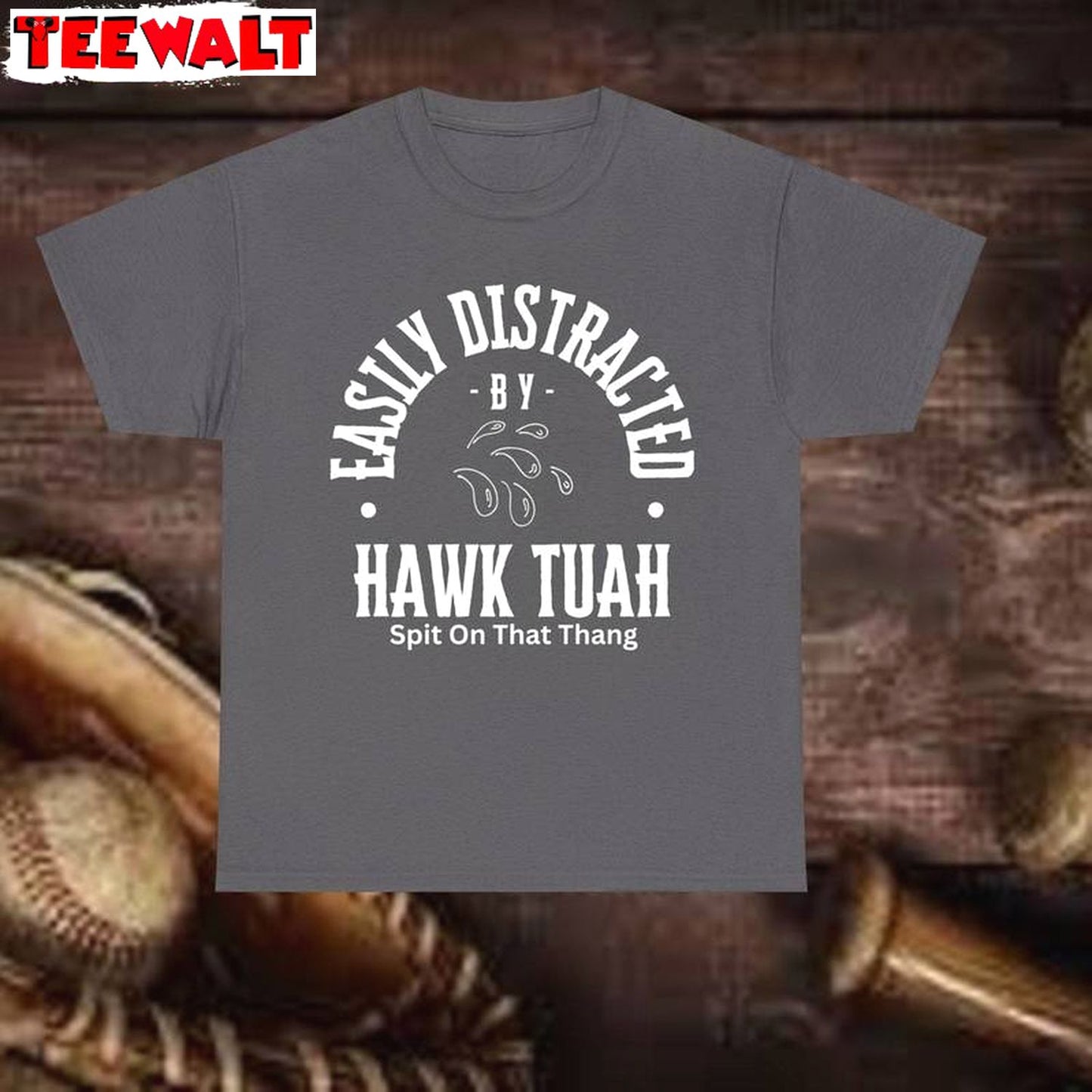 Viral Video Fun And Bold Statement Long Sleeve , Hawk Tuah Spit On That Thang