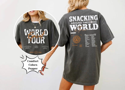 Snack Around The World Magic Mouse Theme Park Comfort Shirt