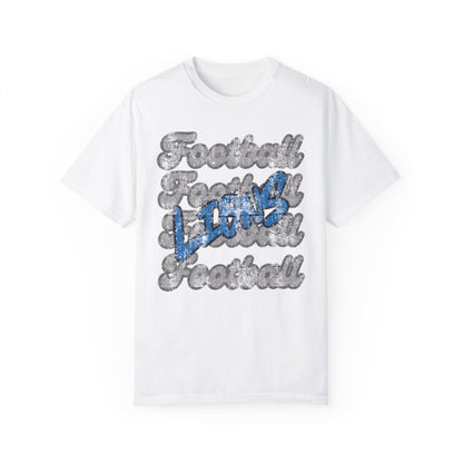 Detroit Football Vintage T-Shirt, Retro Lions Tee