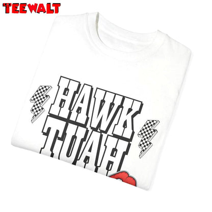 Creative Hawk Utah Shirt, Trendy Sayings Short Sleeve Crewneck