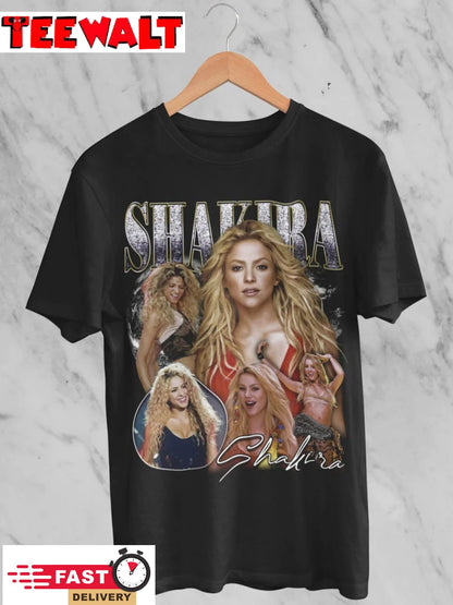 SHAKIRA Vintage shirt - Shakira 90s bootleg retro t-shirt