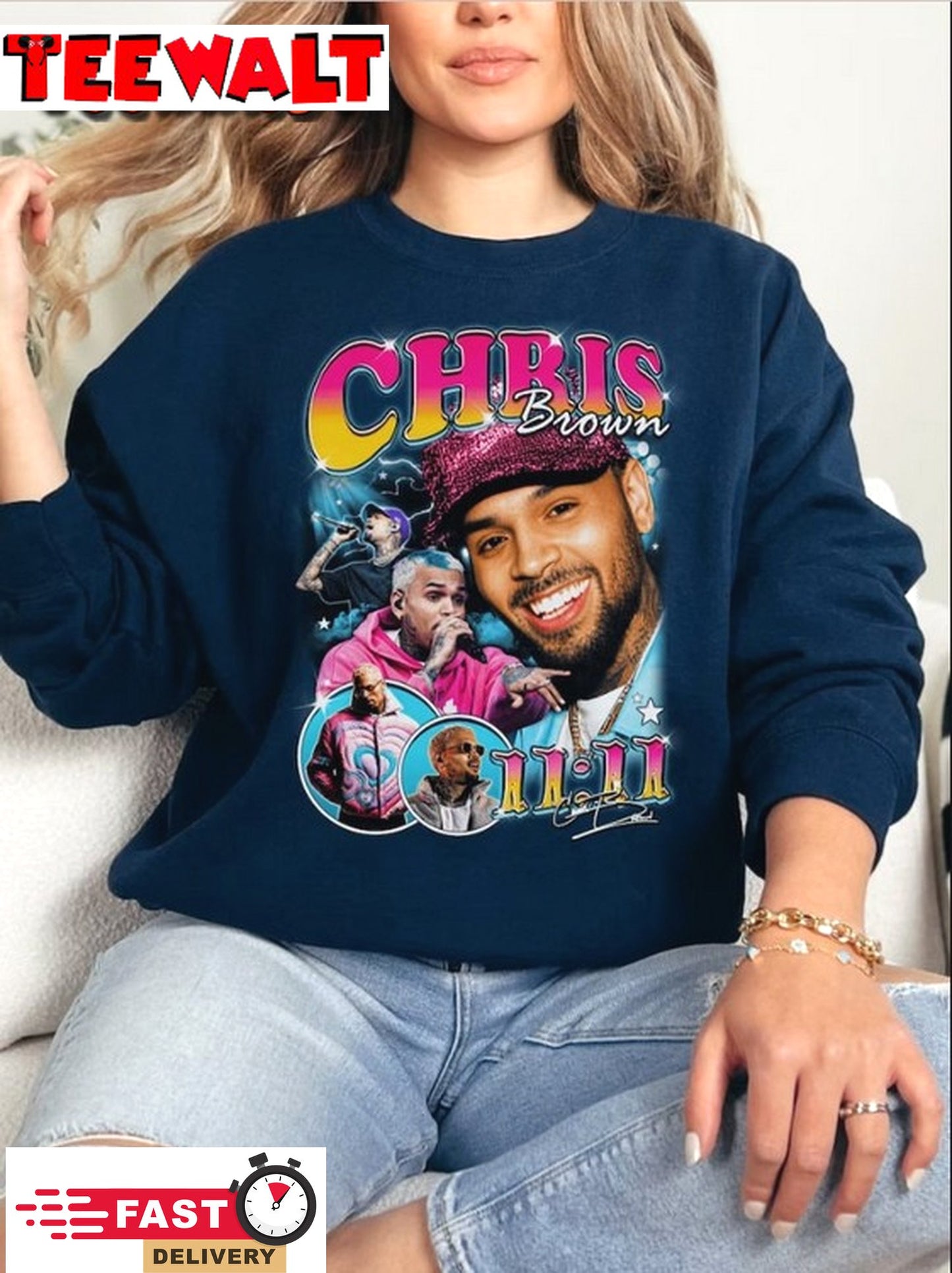 Chirs Brown 1111 Album Sweatshirt