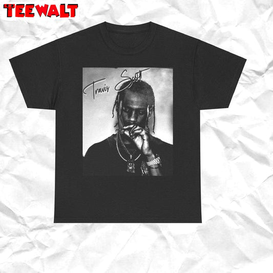 Travis Scott Cool Design Shirt, Utopia Travis Scott Concert Short Sleeve Crewneck