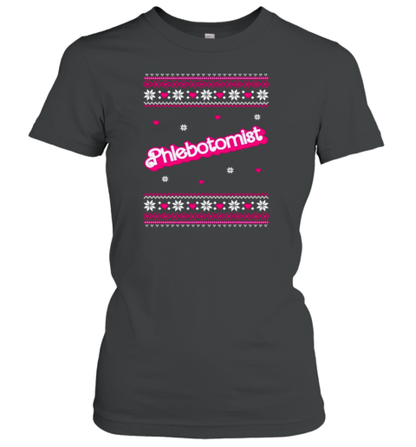 Barbie Phlebotomist Christmas 2024 T-Shirt