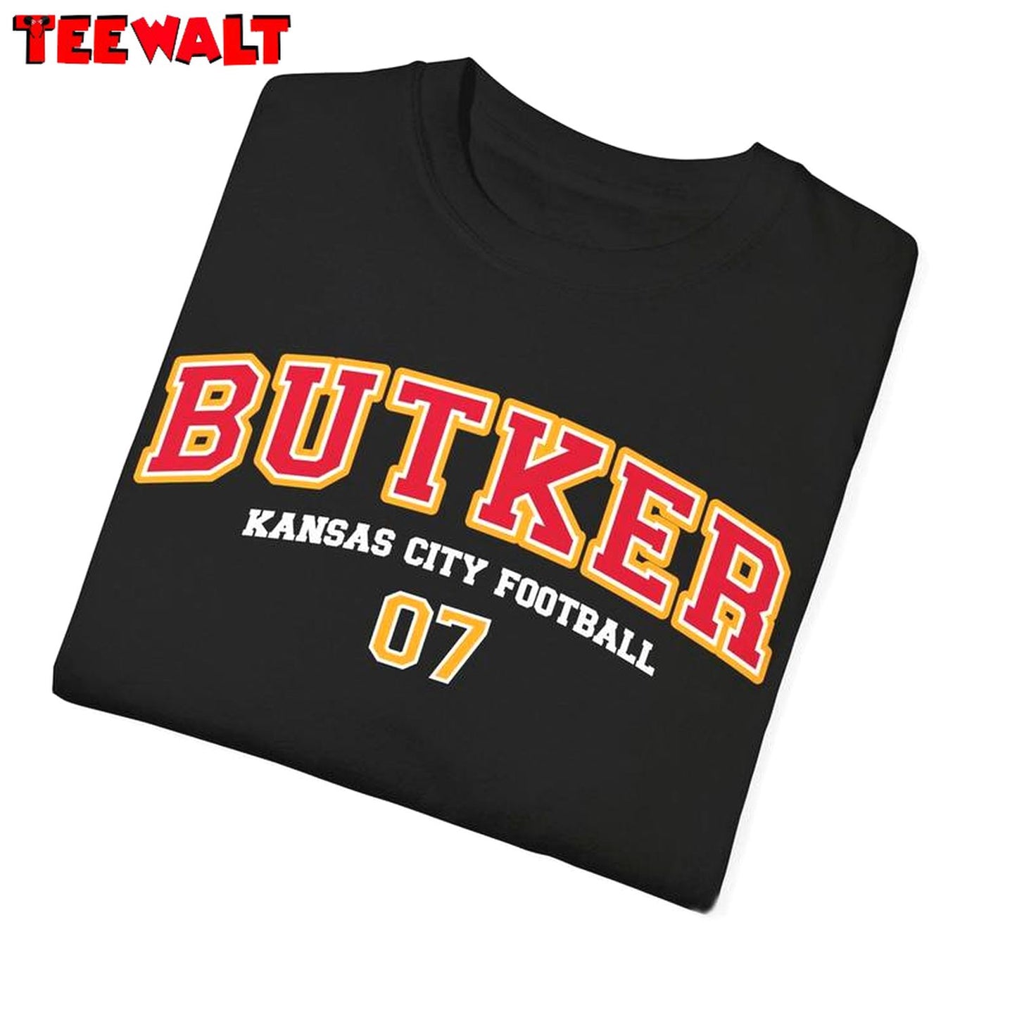 Comfort Colors Harrison Butter Shirt, Butker Kansas City Football Hoodie