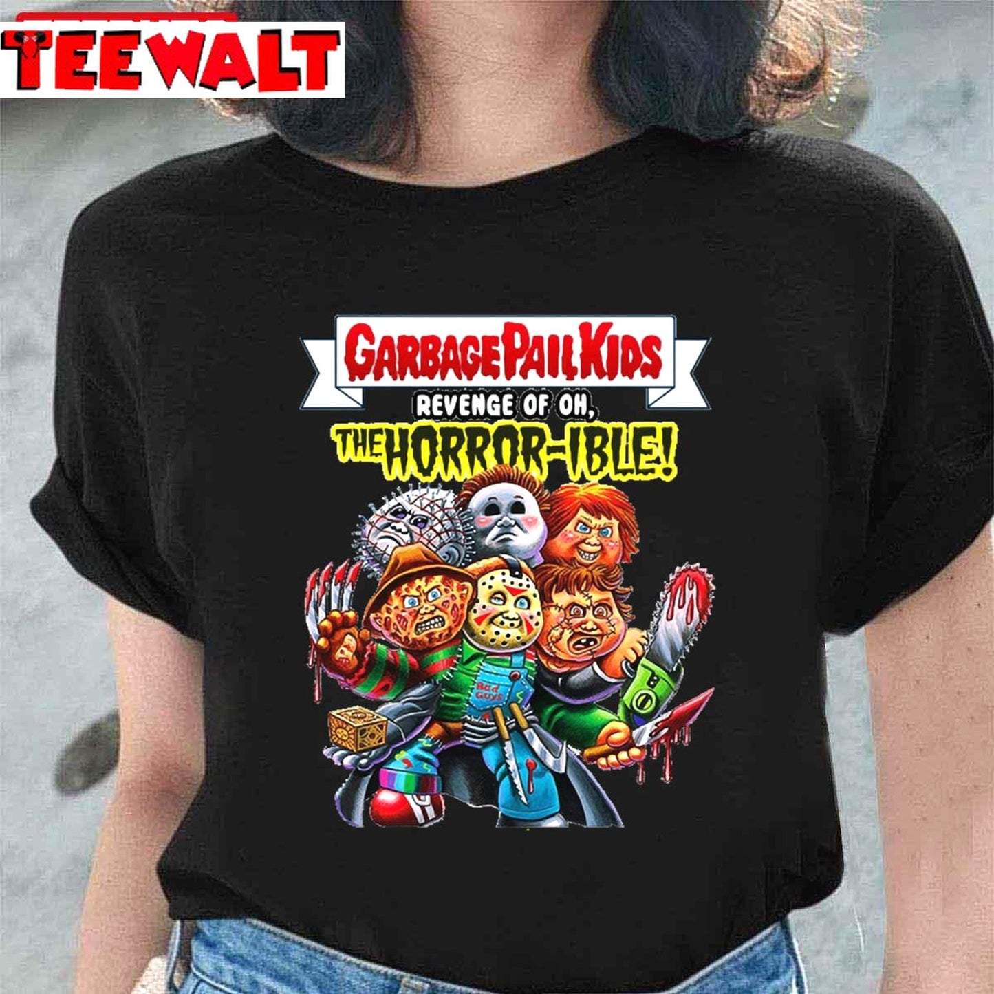 Garbage Pail Kids Revenge Of The Horror-ible Unisex T-Shirt