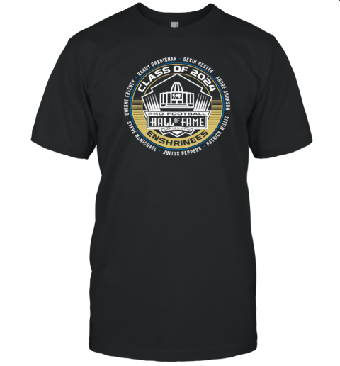 Class Of 2024 Pro Football Hall Of Fame Canton Ohio T-Shirt