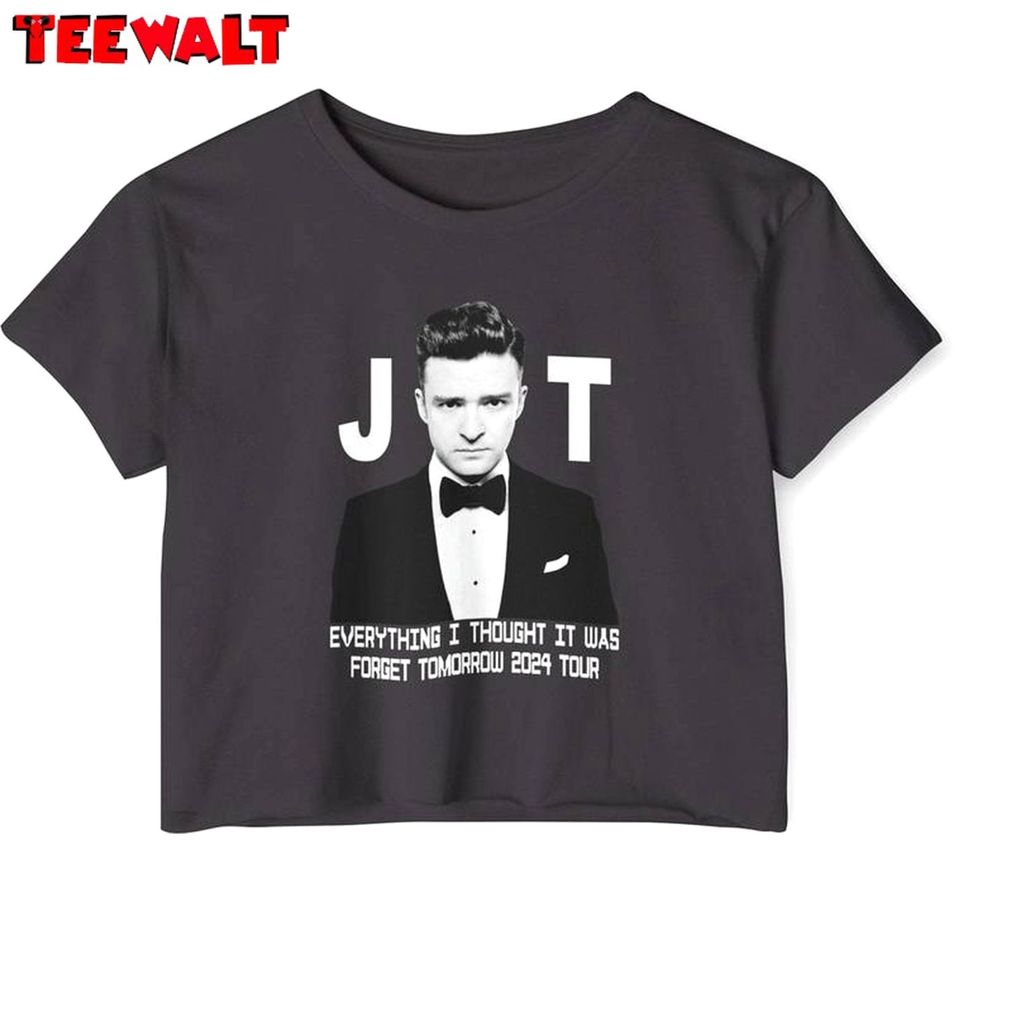 Cool Design Justin Timberlake Shirt, Trendy World Tour Crewneck Long Sleeve