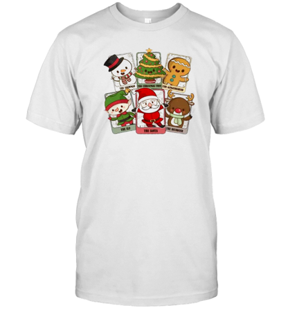 Cute Christmas Card Teacher T-Shirt