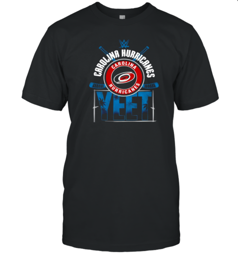 Carolina Hurricanes Hockey Jey Uso WWE Yeet T-Shirt