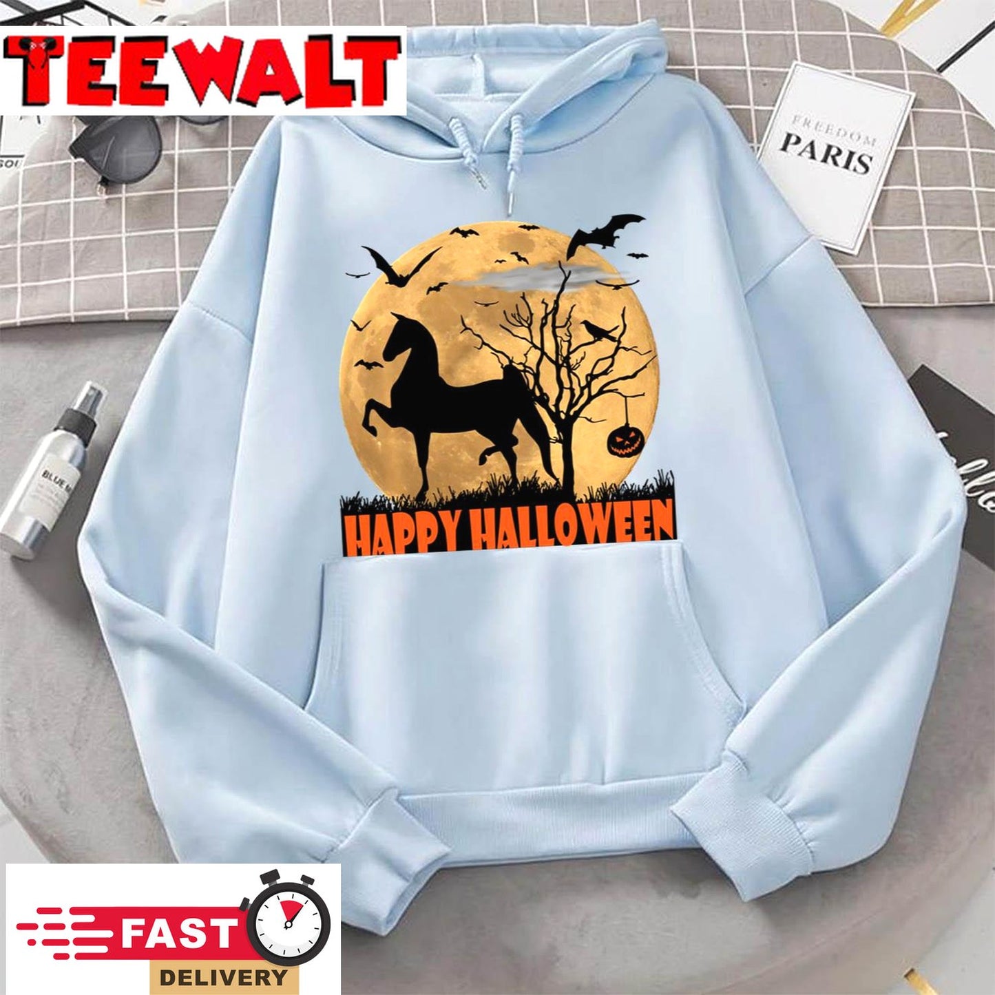 World Champion Saddlebred, Walk Trot Horse, Flying Bats Sweatshirt