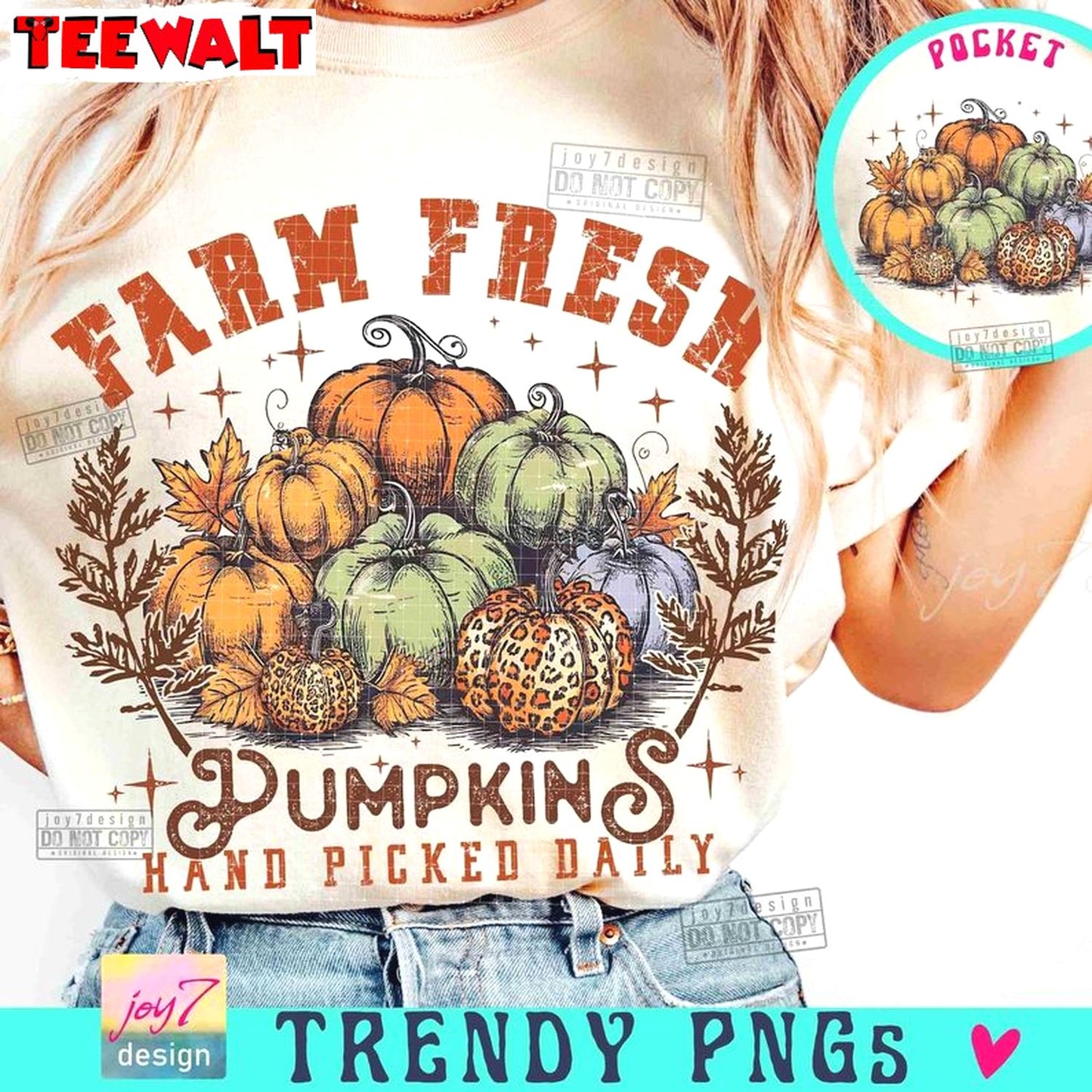 Trendy Farm Fresh Fall Pumpkins Shirt