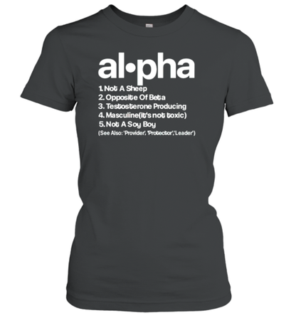 Alpha male definition T-Shirt