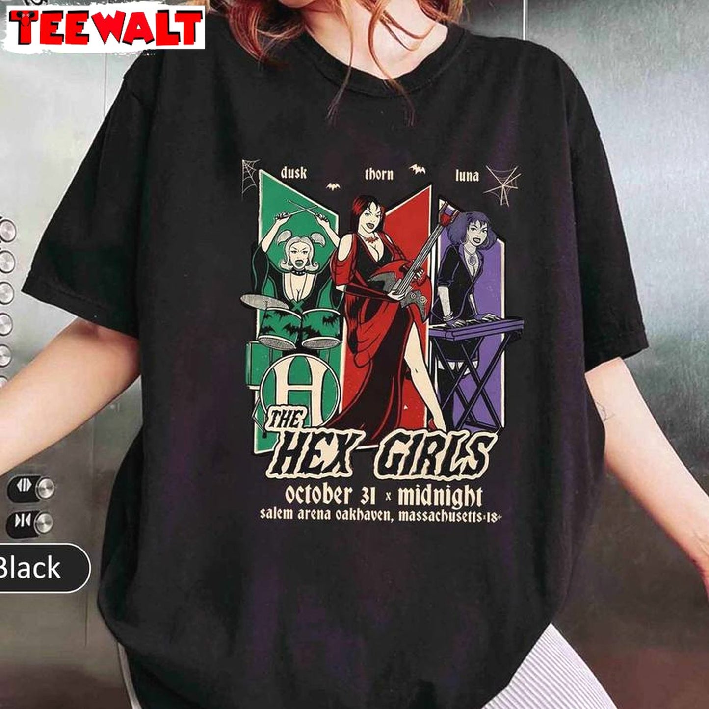 The Hex Girls Cool Design Shirt, Unique Concert 2023 Short Sleeve Crewneck