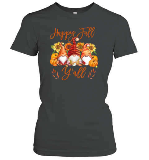 Happy Fall Y&#39all Gnome Teacher T-Shirt