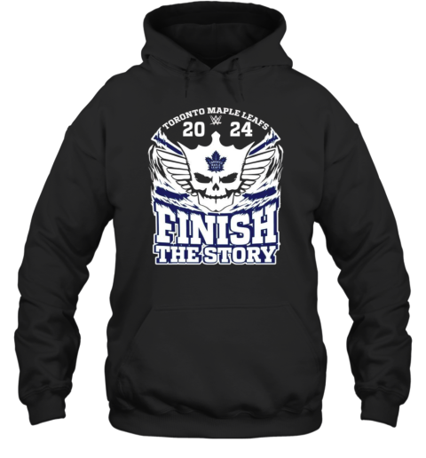 Cody Rhodes X Toronto Maple Leafs 2024 Finish The Story T-Shirt