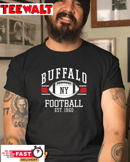 Vintage Buffalo New York NY Football Mafia Sports Gift Unisex T-Shirt