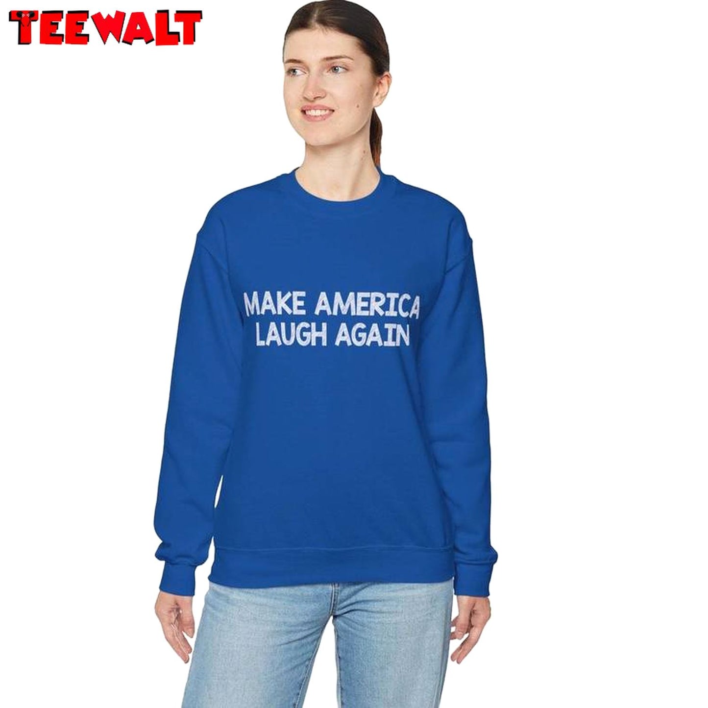 Basic Make America Laugh Again Shirt, Mala Hoodie T-shirt