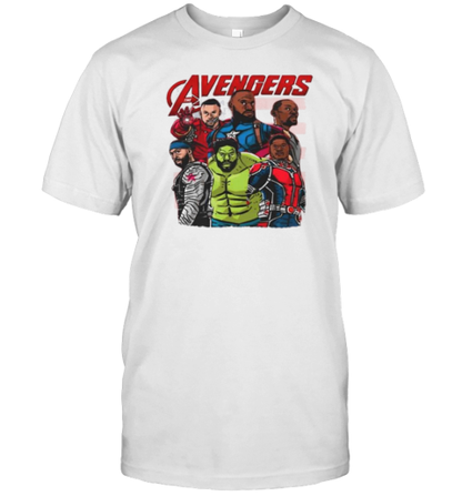 Avengers Usa Basketball T-Shirt