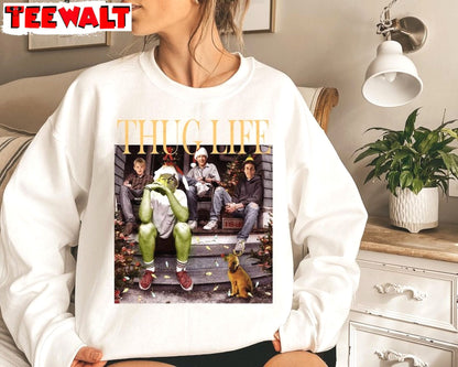 Thug Life Christmas Sweatshirt, Xmas Movie Sweater