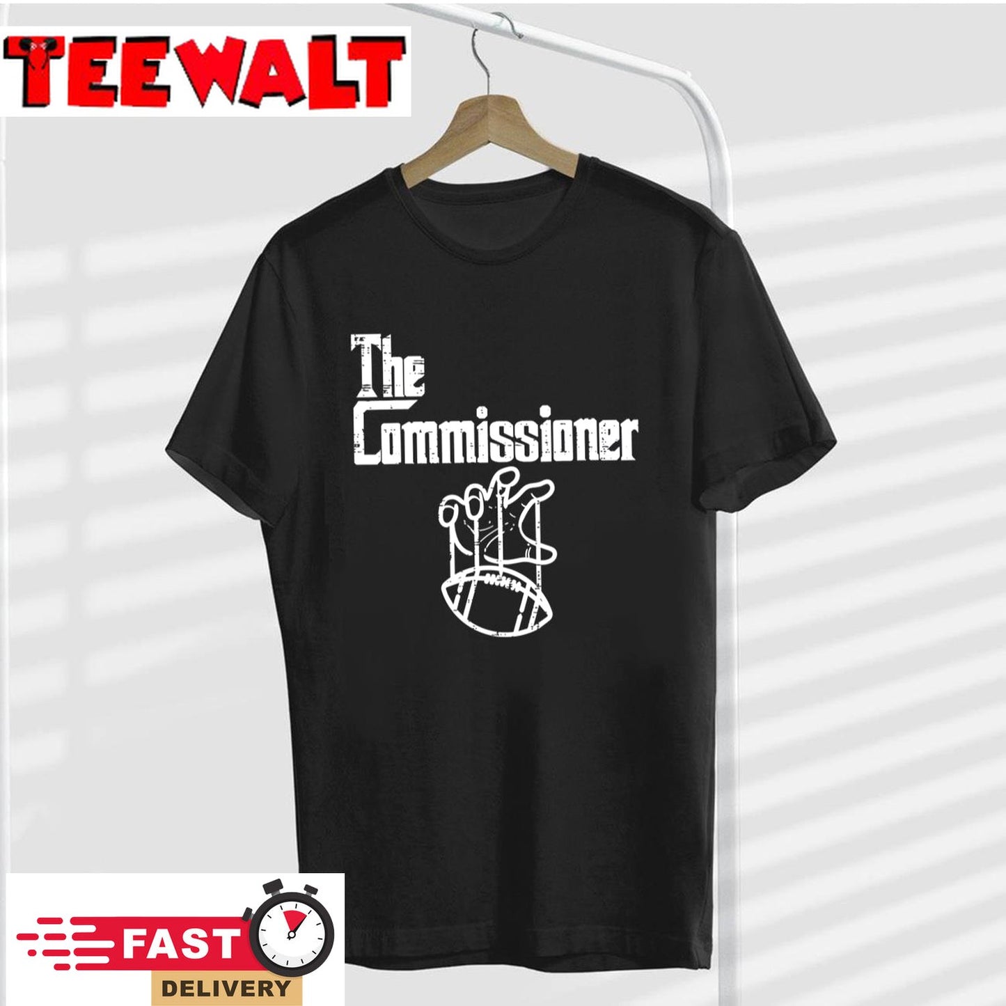 The Commissioner Fantasy Football Commish FFL Men Women T-Shirt