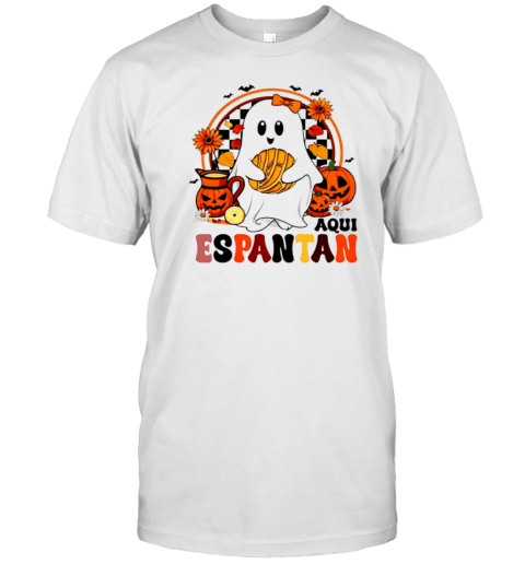 Aqui Espantan Ghost Halloween T-Shirt