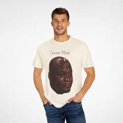 Michael Jordan Crying Current Mood Meme Funny Relatable Tee