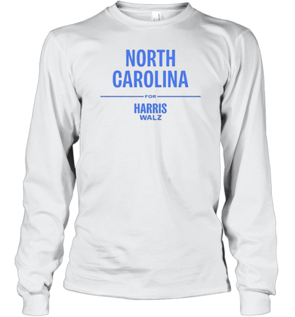 North Carolina For Harris Walz T-Shirt