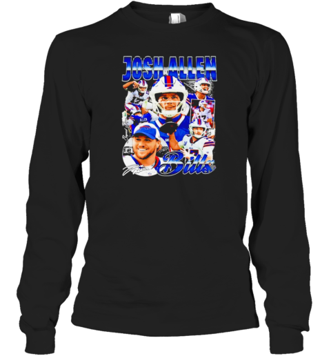 Josh Allen Buffalo Bills Football Graphic Signature 2024 T-Shirt