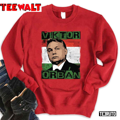 Viktor Orban The Defender Of Christian Europe Unisex Sweatshirt